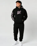 Black/pink hoodie